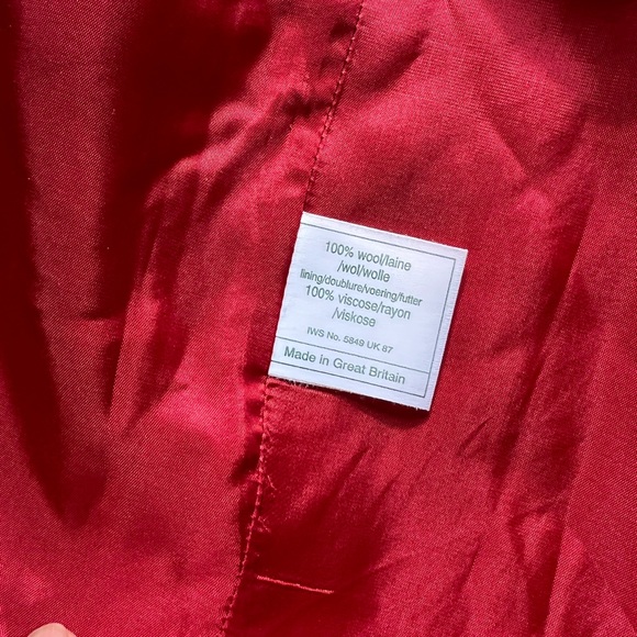 Laura ashley Wrap Skirt, 100% woo, Burnt Orange Size Small - Picture 7 of 12